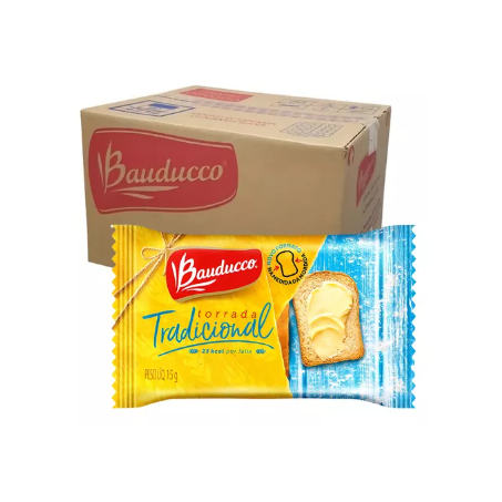 TORRADA TRADICIONAL SACHÊ 15G BAUDUCCO C/126UN
