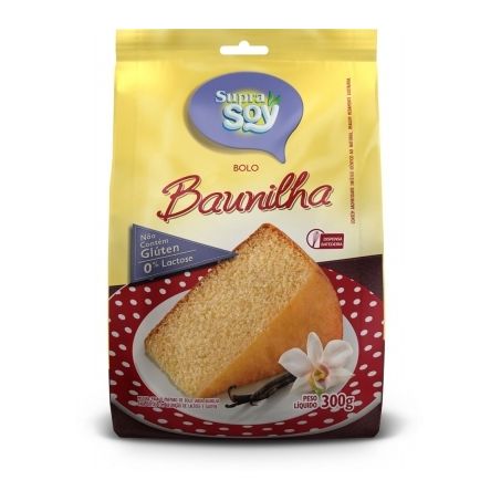 Mist bolo supra soy 300g baunilha s/lac
