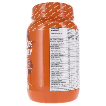 SUPLEMENTO WHEY PROTEIN MAX TITANIUM DR.PEANUT DOCE DE LEITE POTE 900G 360-1