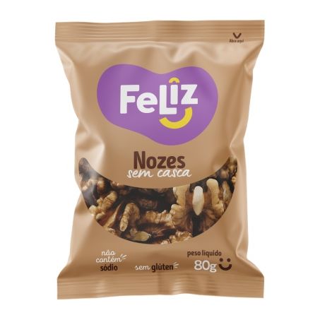 NOZES FELIZ S/CASCA PC 80 G