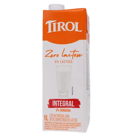 LEITE LONGA VIDA TIROL ZERO LACTOSE INTEGRAL 1L 360-19