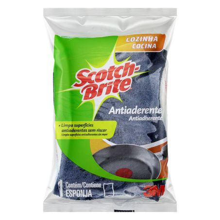 ESPONJA COZINHA ANTIADERENTE SCOTCH-BRITE