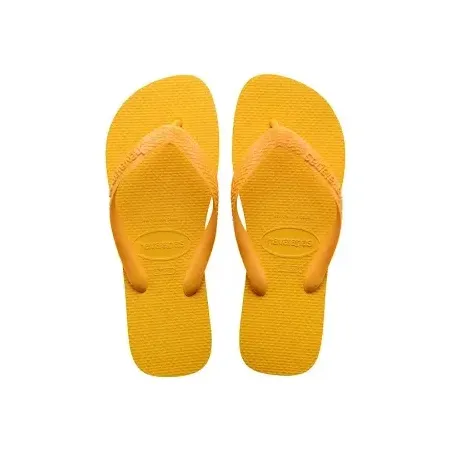 Sandalia Havaianas Top 4142 Vai Brasil Amarelo Pop