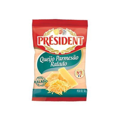 Queijo parmesão ralado Président 50g