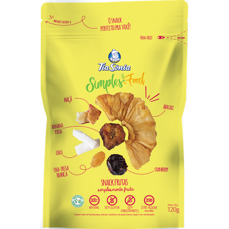 SNACK TIA SONIA FRUTAS 120G