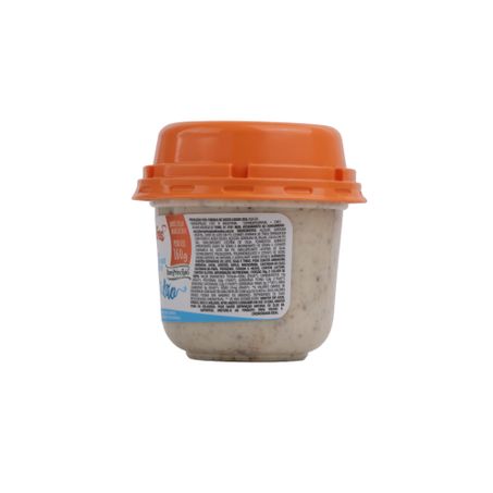 Creme Bom Princípio Sabor Chocolate Branco com Cookies  Pote 160gr 360-14