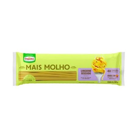 MASSA LINGUINE C/ OVOS ORQUIDEA 400G 