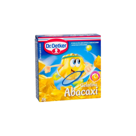 Gelatina dr oetker abacaxi 20g
