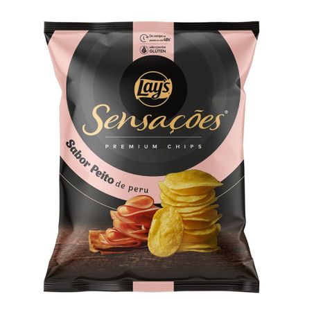 Batata Lays Sensações Premium Chips Peito de Peru 35g 360-1