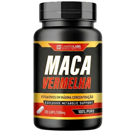 MACA VERMELHA 500MG 120CAPS