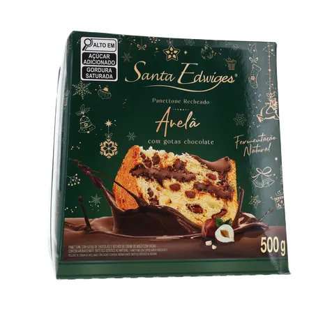 PANETONE STA EDWIGES AVELÃ GOTAS DE CHOCOLATE 500G 360-33
