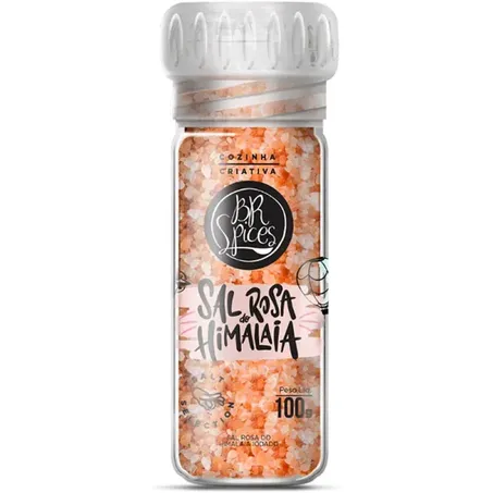 Tempero Br Spices 100g Com Moedor Sal Rosa Himalaia