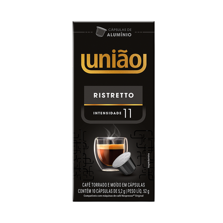 Café União Ristretto 11 c/10 Cápsulas 52g