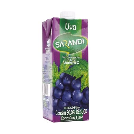 Suco liq sarandi 1l uva