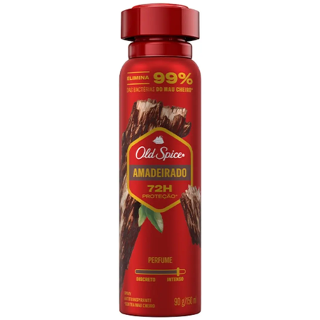 Desodorante aerosol oldspice amadeirado 200ml