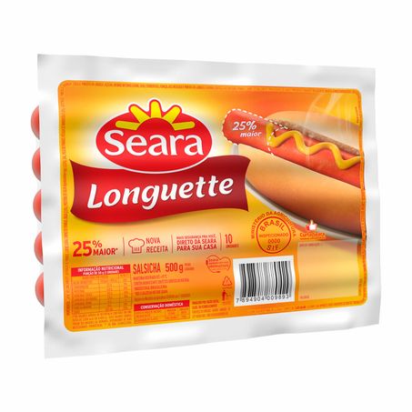 SALSICHA LONGUETTE SEARA