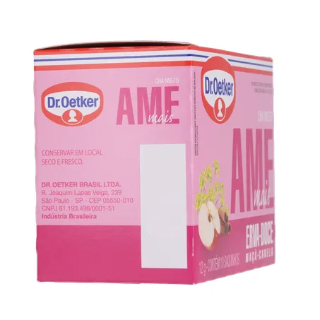 CHÁ DR. OETKER AME MAIS C/10 UNIDADES 360-29