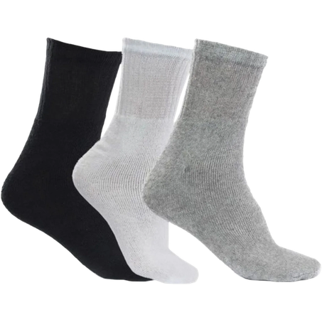 Meia Brow Esportiva 3pares Masculina