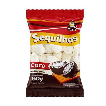 SEQUILHOS OFIR 150G COCO
