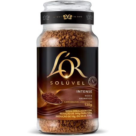 Cafe Lor 130g Soluvel Liofilizado Intense