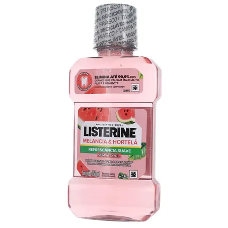 Antisséptico Bucal Listerine melancia e hortelã 250ml 360-2