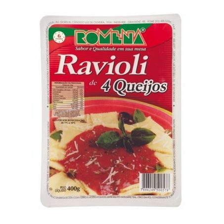 RAVIOLI ROMENA 250G 4 QUEIJOS