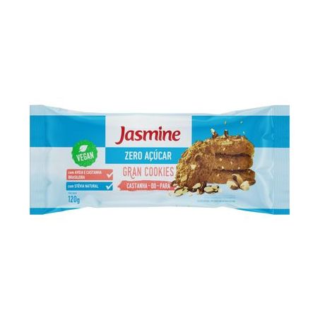 Cookies Jasmine Diet Castanha Do Pará Embalagem 150G