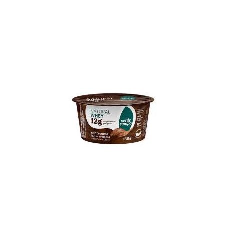 Sobremesa Proteica Chocolate Verde Campo 130g