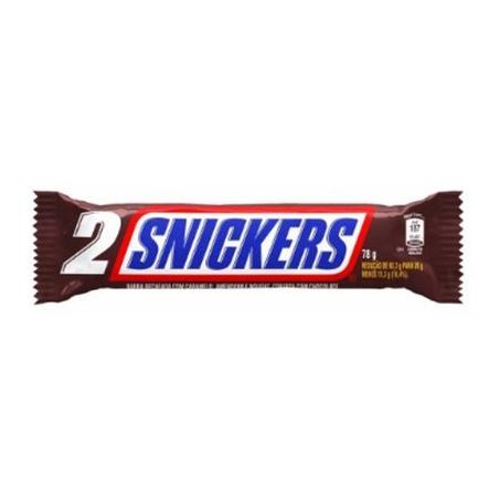 CHOCOLATE SNICKERS 2 BARRAS 78G