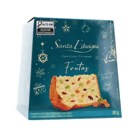 Panetone santa edwiges mini frutas 80g 360-35