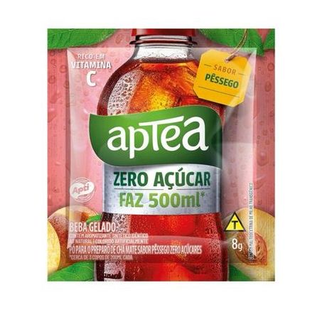 Cha mate pessego aptea 8g