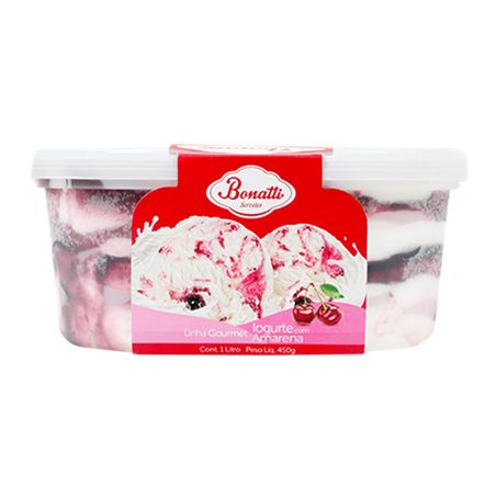SORVETE BONATTI GOURMET IOGURTE/AM 1L