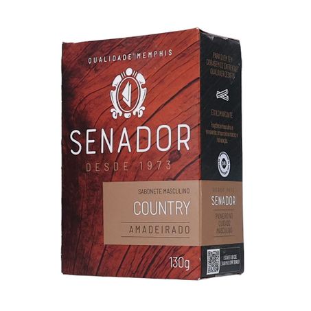 Sabonete Senador Em Barra Country 130g 
  360-3