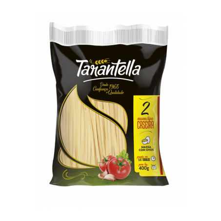 Massa caseira t2 tarantella 400g