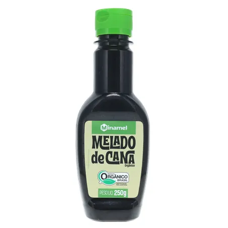 Melado de Cana Minamel Orgânico Frasco 250gr