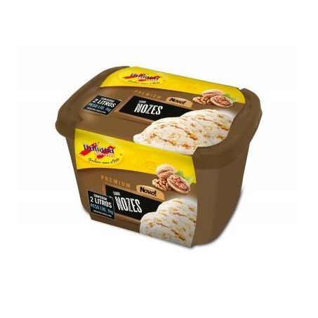 Sorvete premium nozes italiana 2l