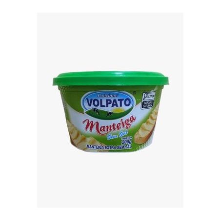 Manteiga Volpato 200g Pote Sem Sal