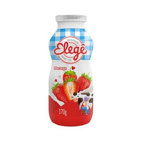 BEB.LACT.ELEGE 170GR MORANGO