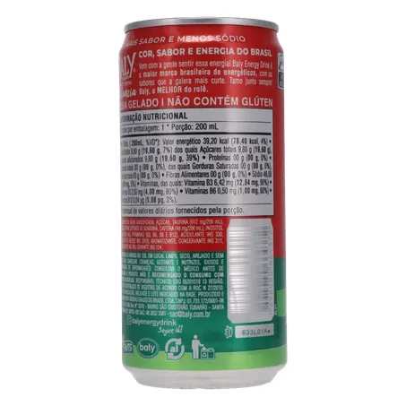 Energético Baly Melancia Lata 250ml 360-18