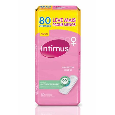 PROT D INTIMUS DAYS ANTIBAC C/80UN L+P-