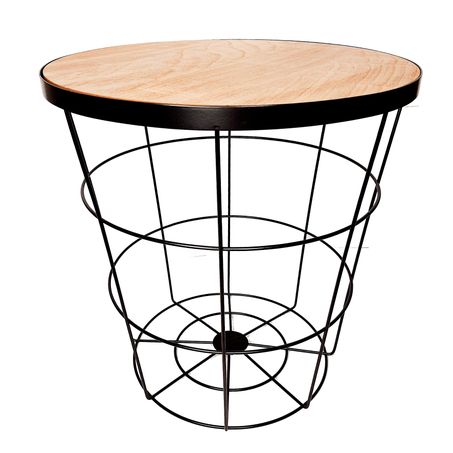 MESA CAFE 38X40CM MARR PRETO 62109PL UN