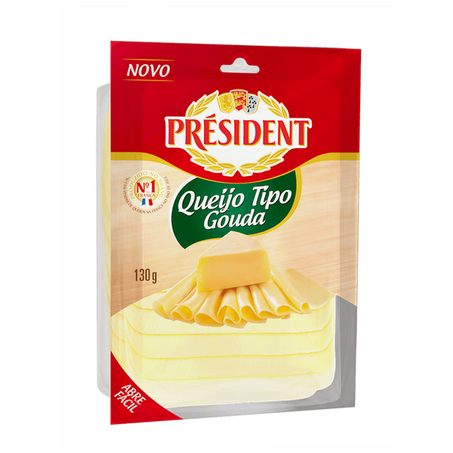 Qjo president gouda fat 130g