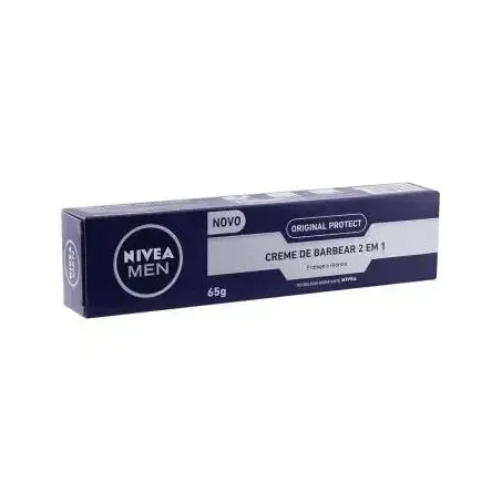 Creme barbear nivea men 2 em 1 65g