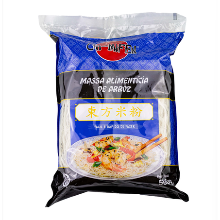 MACARRÃO ORIENTAL DE ARROZ 500G CHI-MIFEN