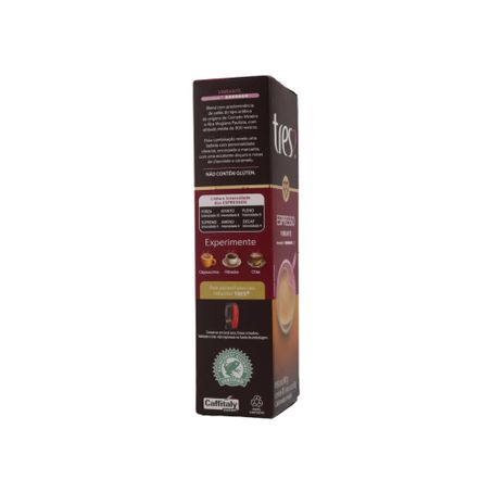 Cápsula 3 Corações Espresso Vibrant C/10 80g 360-18