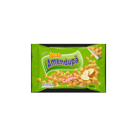 SALGADINHO AMENDUPA 140GR CEBOLA