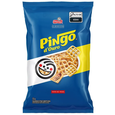 Salgadinho elma chips pingo douro 55g picanha