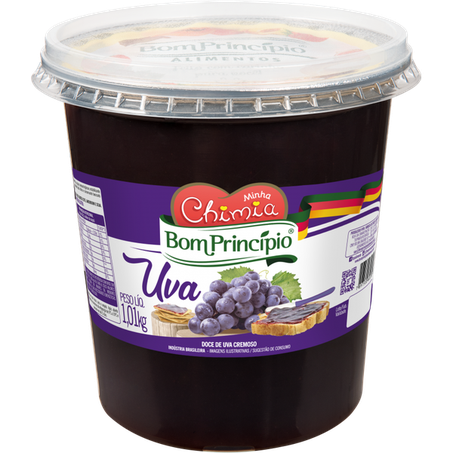 Doce fruta bom principio 1,01kg uva