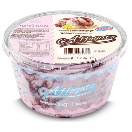 Sorvete gemelli 1l affogato abac a franc