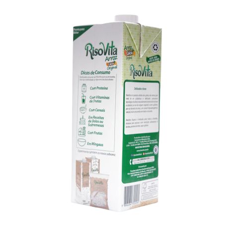 Bebida de Arroz Risovita Original Caixa 1L 360-37